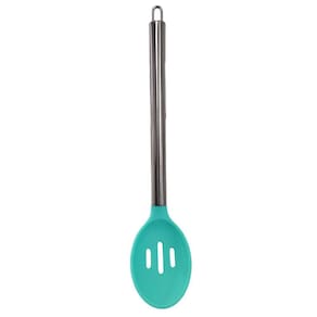 Colher Vazada de Silicone 35cm Verde N239512-6 - Quanhe