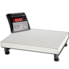 Balança 300Kg x 50g com Plataforma 500 x 500mm IDR 7500 ABS