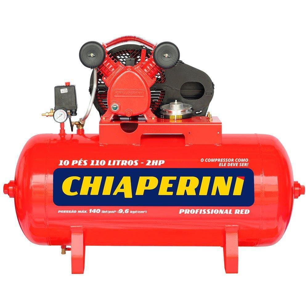 Compressor de Ar Red Média Pressão 10 Pés 110L sem Motor