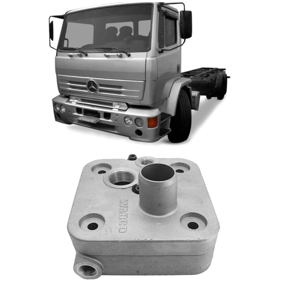 Reparo Compressor Ar MB O500 Atego Axor Com Cabeçote Wabco