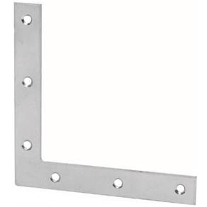 Placa Conectora 8 x 8mm com 2 Unidades e 8 Parafusos
