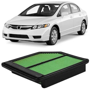 Filtro Ar Honda Civic 1.8 16V 2007 a 2012 MAHLE LX1645
