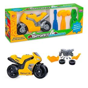 Brinquedo Spyrit - Moto Personalizada - Monte e Desmonte