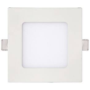 Luminária Led Branca Morna Quadrada Slim 6.0K 3W 100-240V