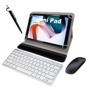 Capa e Teclado+ Mouse Para Tablet Pad 10.6"+ Película