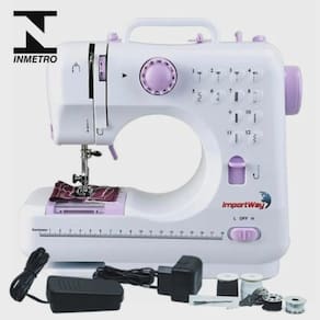 Máquina de Costura Importway IWMC-508 Branca 110V/220V