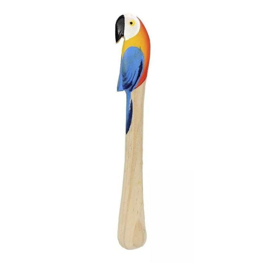 Socador de Caipirinha Macerador Artesanal Arara Canindé 22cm