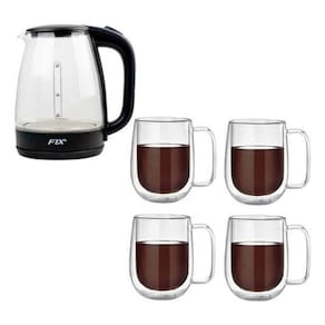 Chaleira Elétrica de Vidro Transparente 1,8 L - Wincy