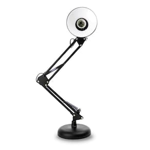 Luminária de Mesa Articulável Preto 65cm - Bivolt
