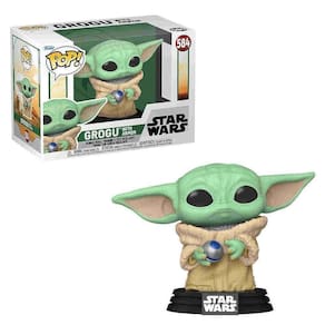Grogu With Armor 584 Pop Funko Star Wars
