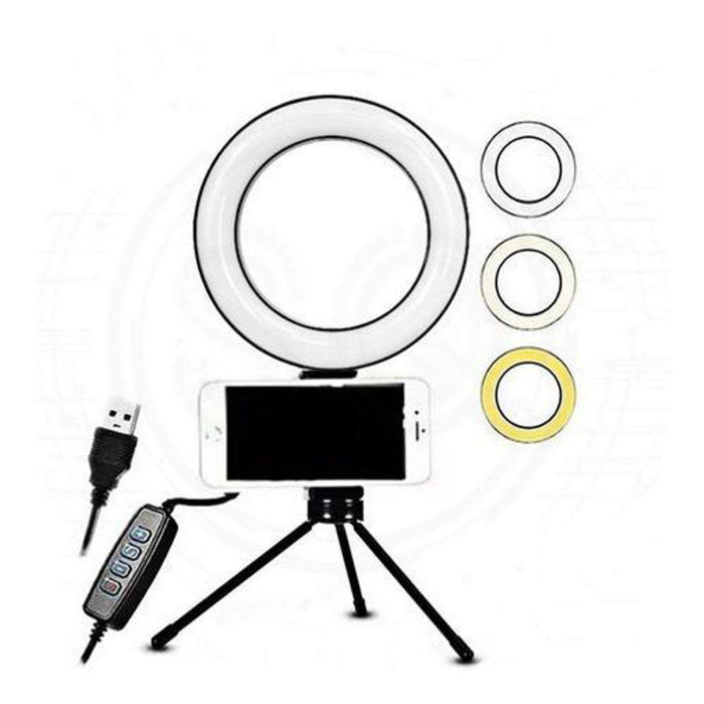 Ring hlight Ringhlight 6`` Iluminador USB 10W Branco