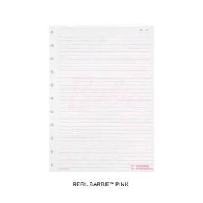 Refil Pautado Barbie Pink A5 50fls - Caderno Inteligente