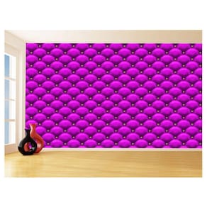 Papel De Parede 3D Estilo Tecido Capitonê Cores 3,5M Tcp140