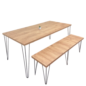 Mesa e banco - Antiqua 180x90