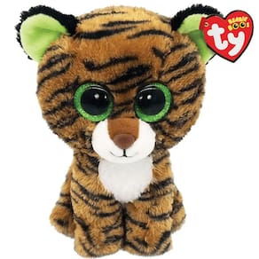 Pelúcia Tigre Tiggy Beanie Boos TY Colecionável 16cm