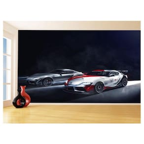 Papel De Parede 3D Carro Toyota Supra Mk5 Jdm 3,5M Car346