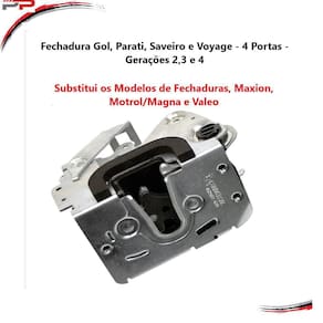 Fechadura Portas Gol/Parati/Saveiro/Voyage - G2-G4 - 4P
