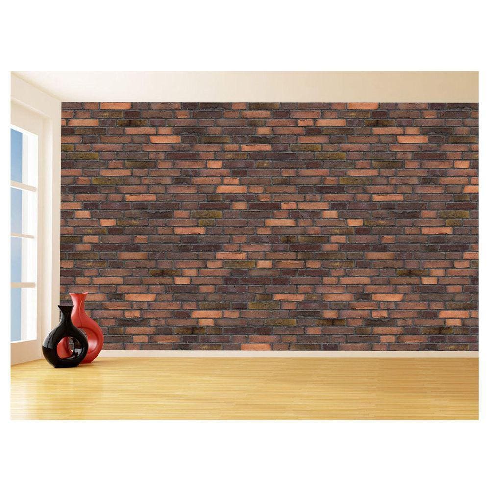Papel De Parede 3D Tijolo Sala Tijolinho Vista 3,5M Xbr16