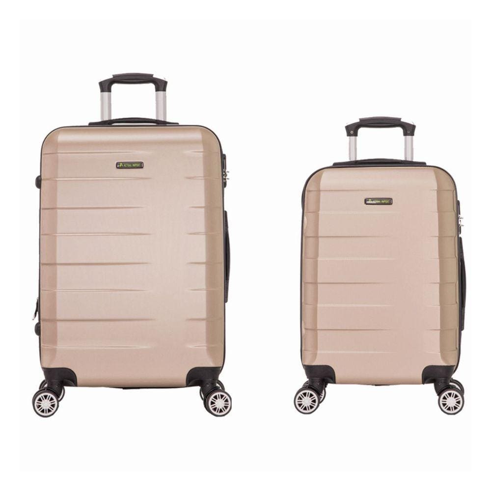 CONJUNTO DE MALAS 2PÇS 20"/24" ABS ADM