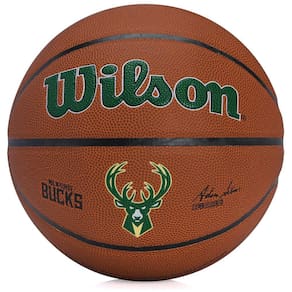 Bola de Basquete Wilson NBA Team Alliance Milwaukee Bucks Tam 7