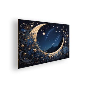 Quadro/Placa Decorativa MDF 20x28 Lua Teatral