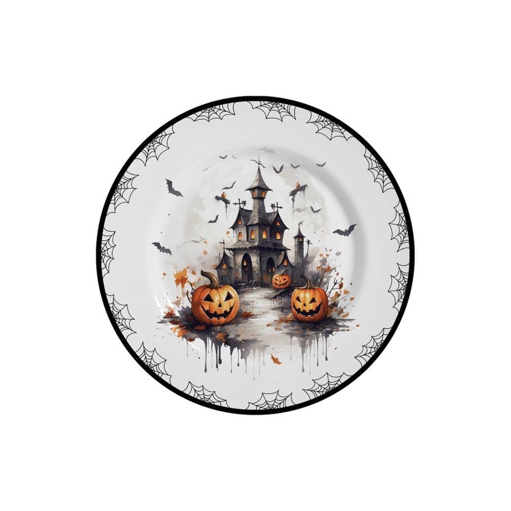 Prato Sobremesa Cute Cats Hallowen Alleanza 6 un