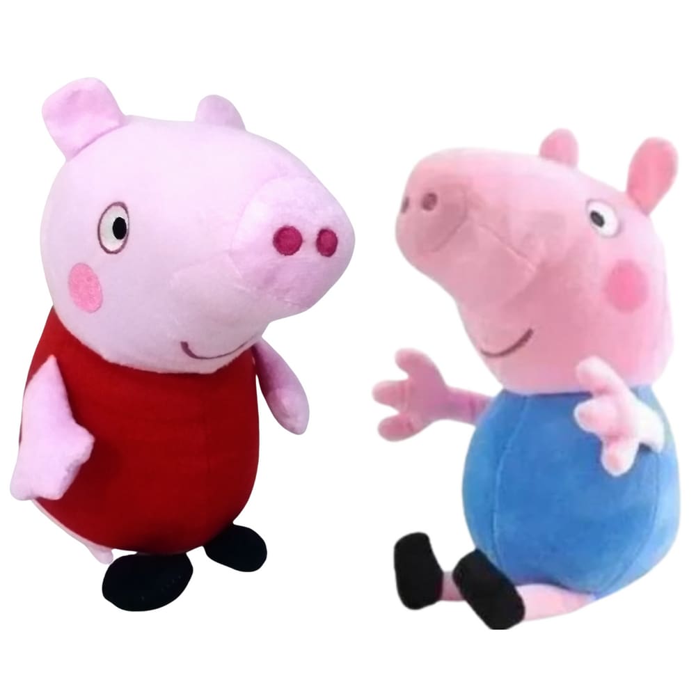 Pelucia 30 cm media ty peppa pig george dtc | Casas Bahia