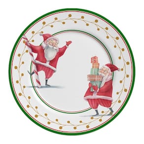 Prato Raso Ho Ho Ho Natal Acetinado Alleanza 6 un