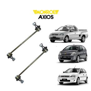 Par Bieleta Axios Esquerda + Direita Chevrolet Meriva 2003 A 2012 Dianteira