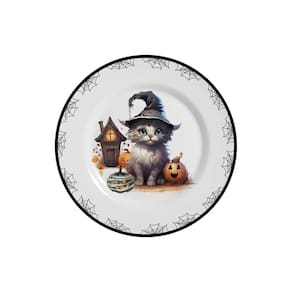 Prato Sobremesa Cute Cats Hallowen Alleanza 6 un