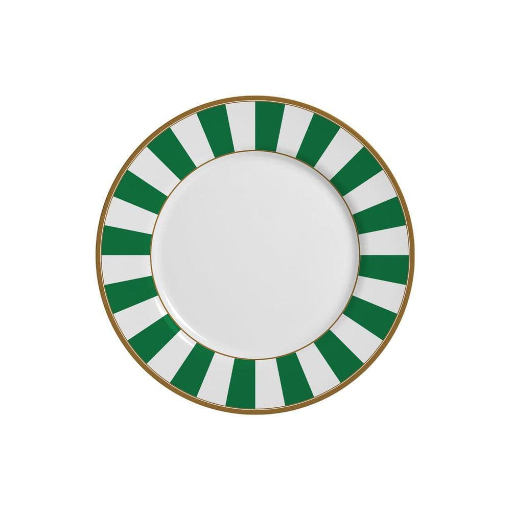 Prato Sobremesa Stripe Azul Alleanza 6 un