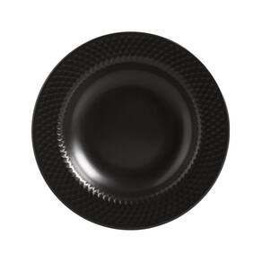 Prato Fundo Massa Risoto Sopa Black Acetinado Alleanza 6 un