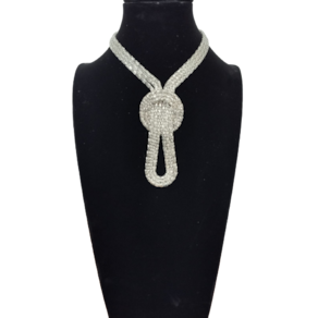 Colar Feminino Prata Elegante Choker Casual