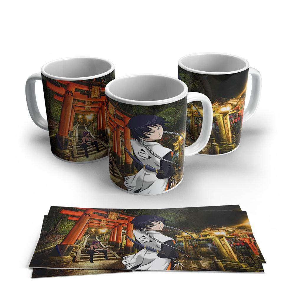 Caneca de Porcelana Attack on Titan modelo 33