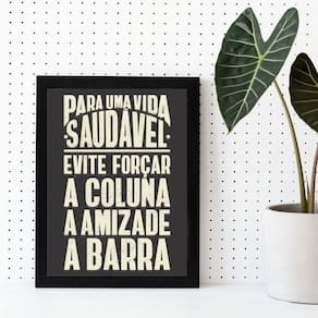 Quadro Conselho 45x34cm - Decoração para diversos ambientes