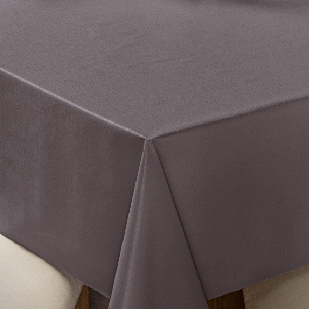 Toalha de Mesa 8 Lugares Térmica Impermeável 1,40 m x 2,50 m Marrom