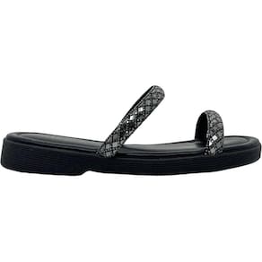Tamanco Feminino Papete Casual Dia a Dia com Pedraria Mississipi Mi371