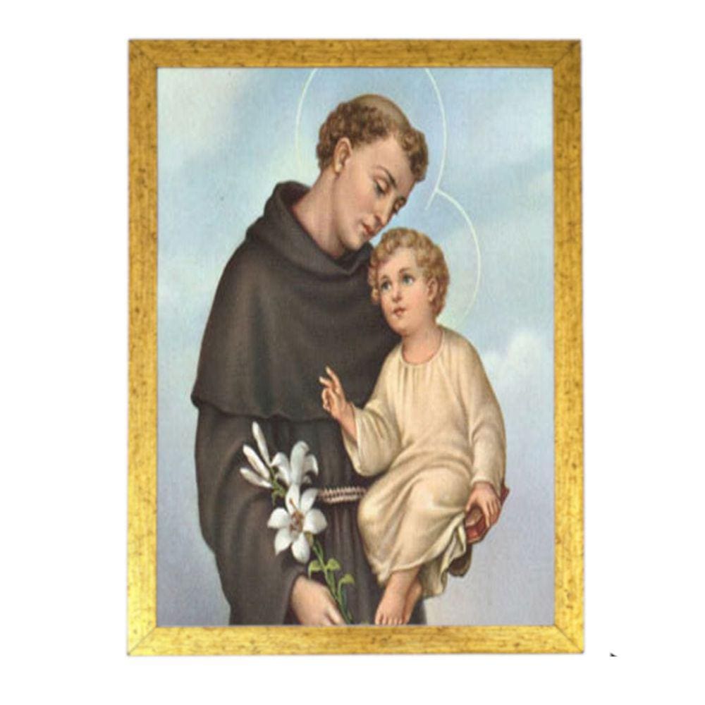 lindo Quadro catolico santo antonio Cristianismo DRD5665