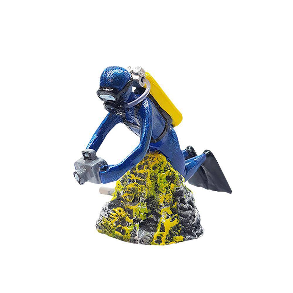 Mergulhador Oxigenador Pequeno Azul