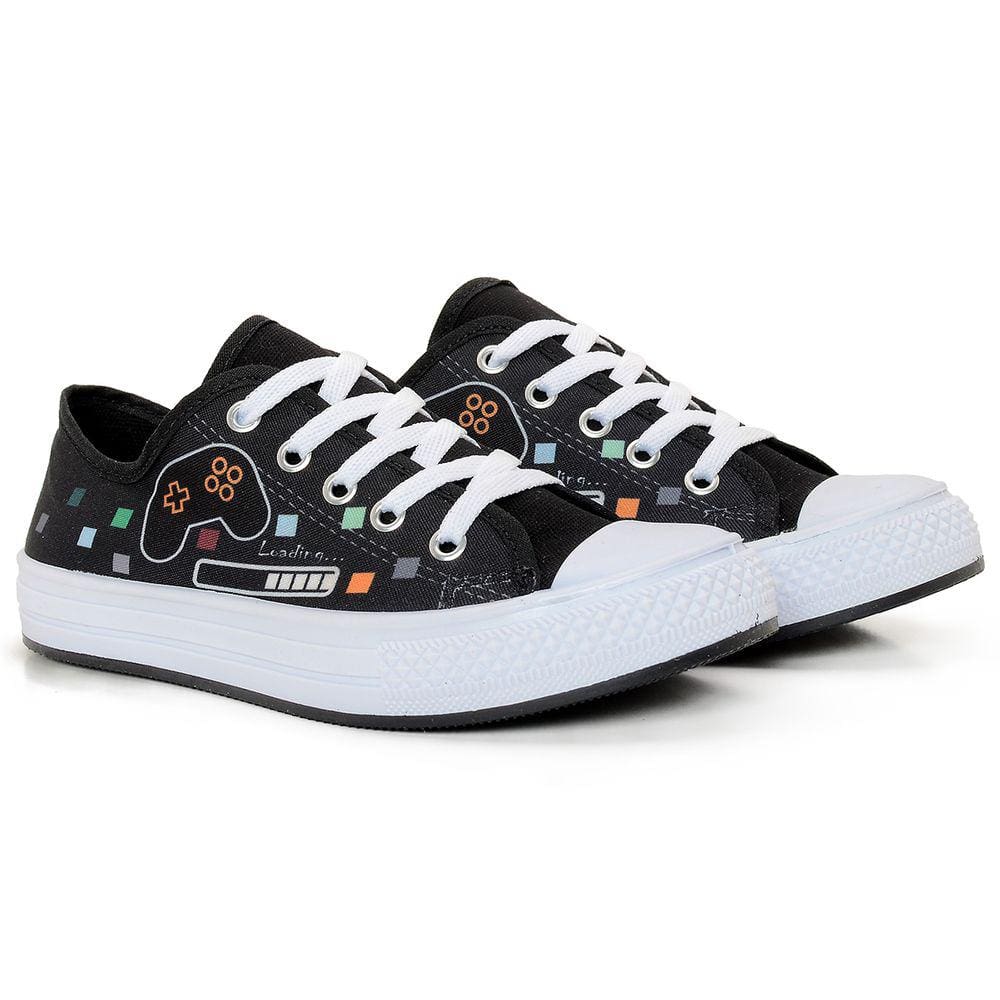 Tênis Infantil Meninos Masculino Video Game BF Shoes
