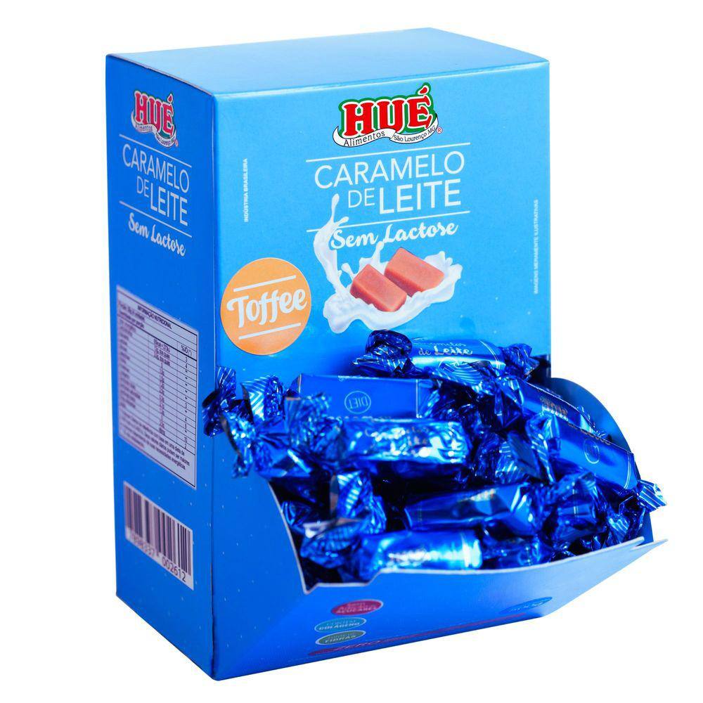 Toffee Caramelo De Leite Sem Lactose Sem Açúcar 500G Hué