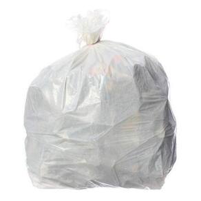 Saco Para Lixo Leitoso Reforçado 15 Lt Com 50 Uni