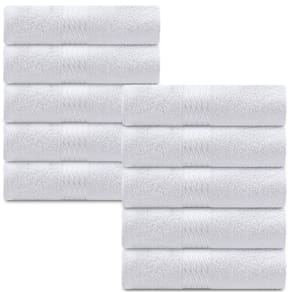 Kit 10 Toalhas Rosto Para Salão de Beleza Spa Hotel Manicure Academia 50x80cm Dohler - Emcompre