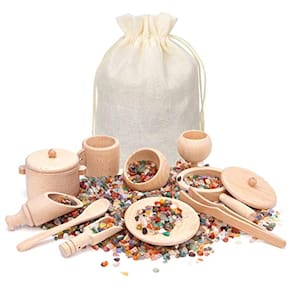 Desminsi Sensory Bin Tools - Habilidades Motoras Finas Montessori