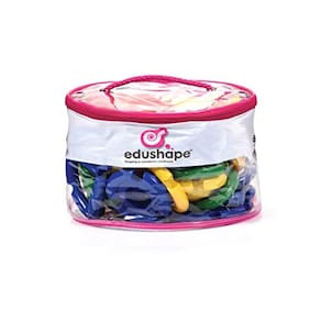 Edushape Sensory Linkets Brinquedo para Bebê, 36 Peças - Vibrant Col