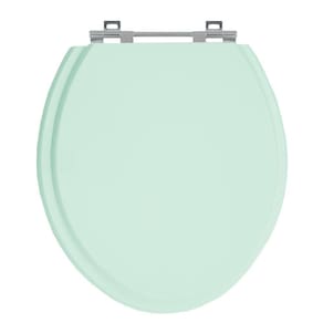Tampa Vaso Conv Oval Verde 75 - Madeira MDF - Durável