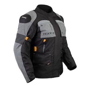 Jaqueta Texx Armor Ld Fem Pret Cinz Laranj S