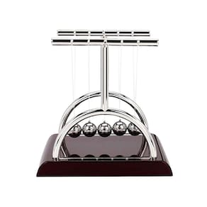 Newtons Cradle Steel Balance Ball Diversão Física Ciência Desenvolvimento Educacional Mesa Brinquedo Presente