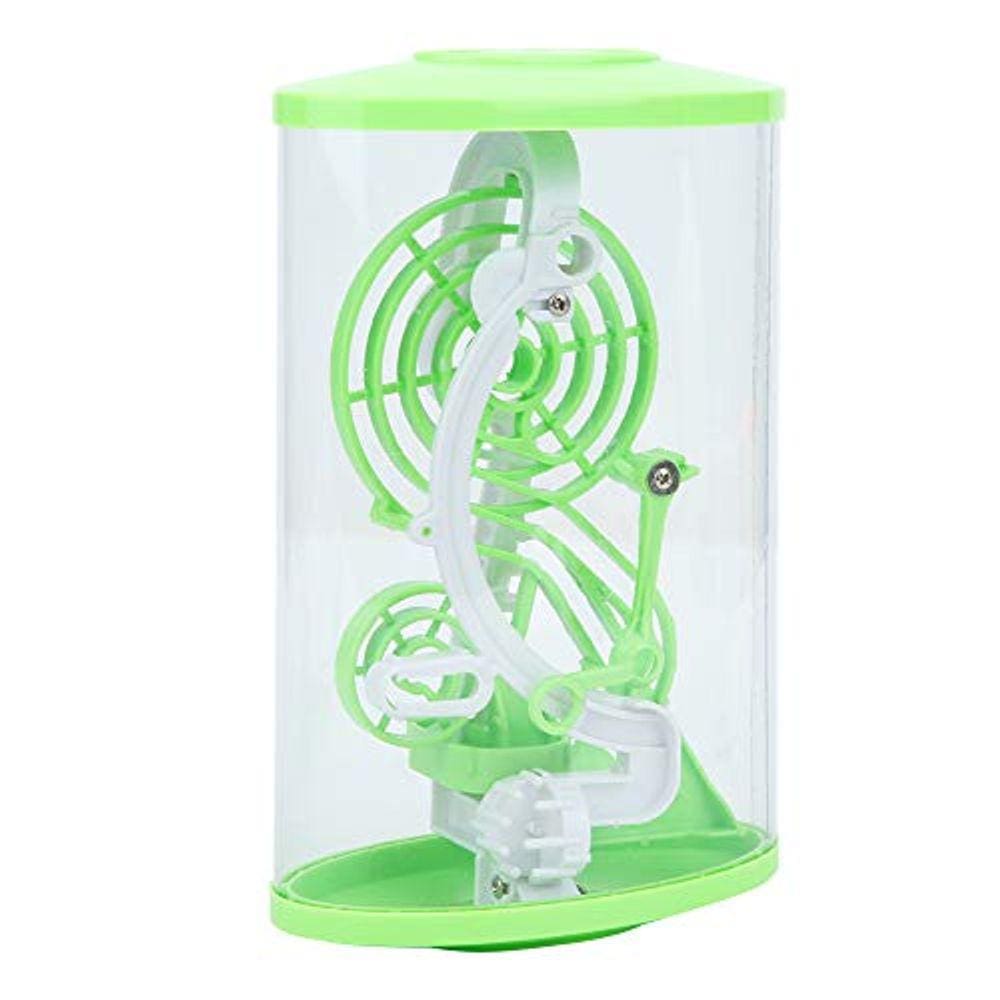 Keenso Maze Ball Toy, 3D Mini Inteligência Bead Maze Ball T