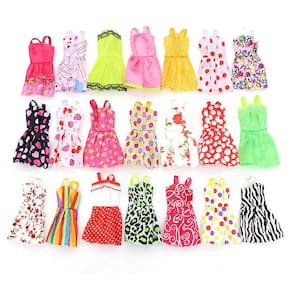Acessórios de boneca, roupas de vestuário para boneca Barbie (10 saias)